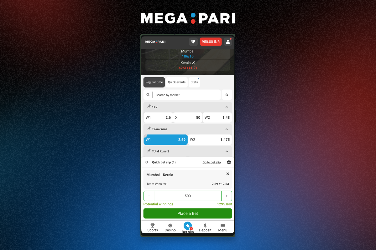 How to place a bet