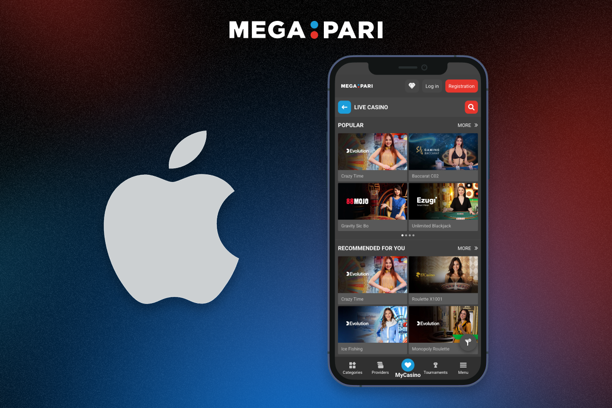 Megapari App For iOS